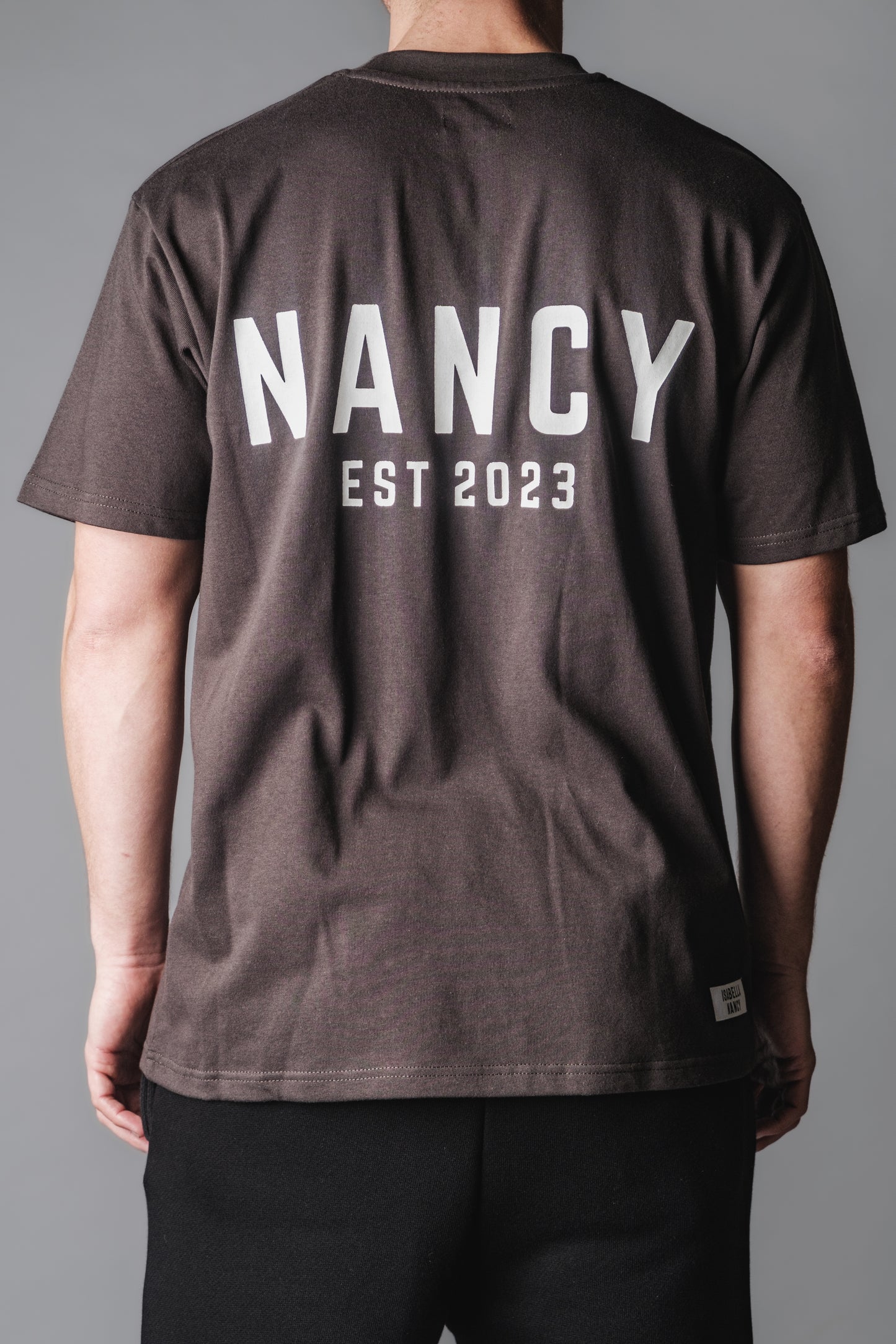 Core Print T-Shirt - Grey