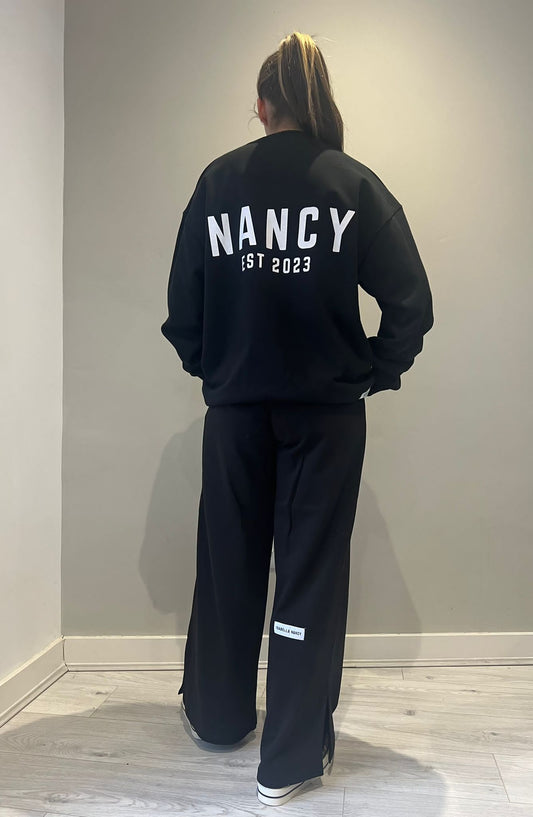 Split Sweat Pant - Black